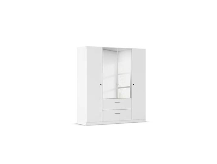 Rauch Möbel Buchholz, Kleiderschrank, Farbe Weiß, Breite 181 cm