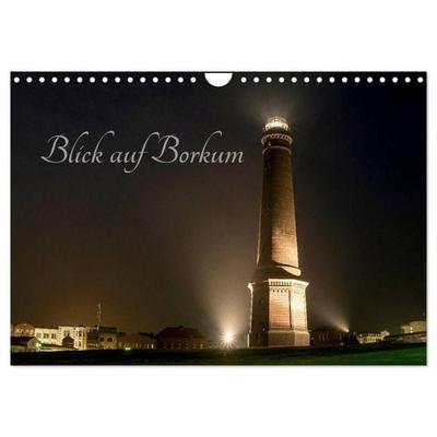 Blick auf Borkum (Wandkalender 2027 DIN A4 quer), CALVENDO Monatskalender