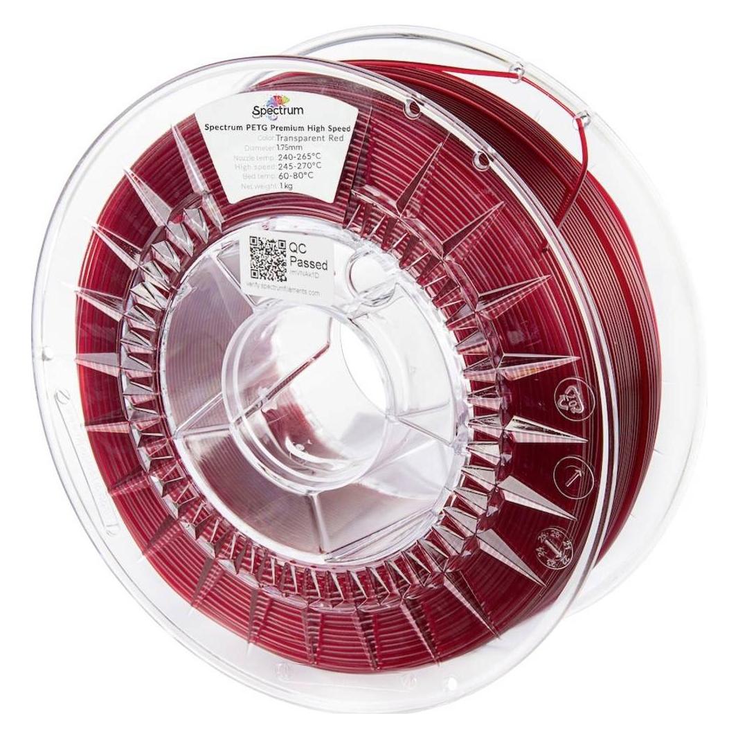 Spectrum Filaments 81551 PETG Premium High Speed Filament PETG Highspeed Filamen (PETG, 1000 g, 1.75 mm) (81551)