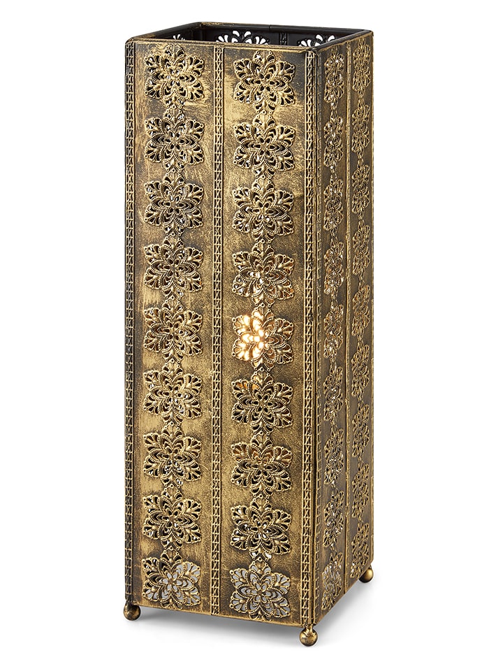 Markslojd Tischlampe "Agra" in Gold - (B)12 x (H)33,5 cm - onesize