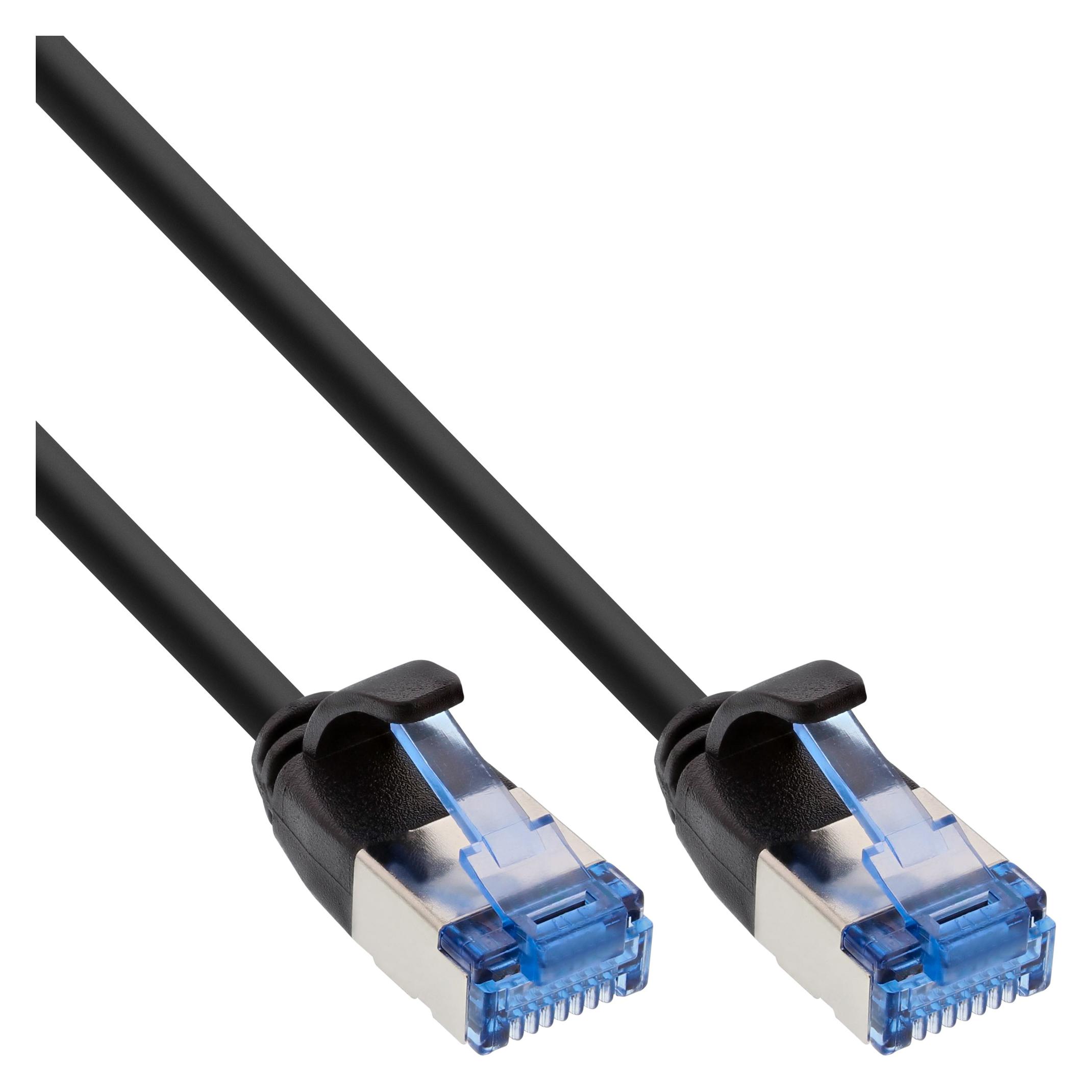 InLine Slim Patch-Kabel (U/FTP, CAT6a, 1 m) (71901S)