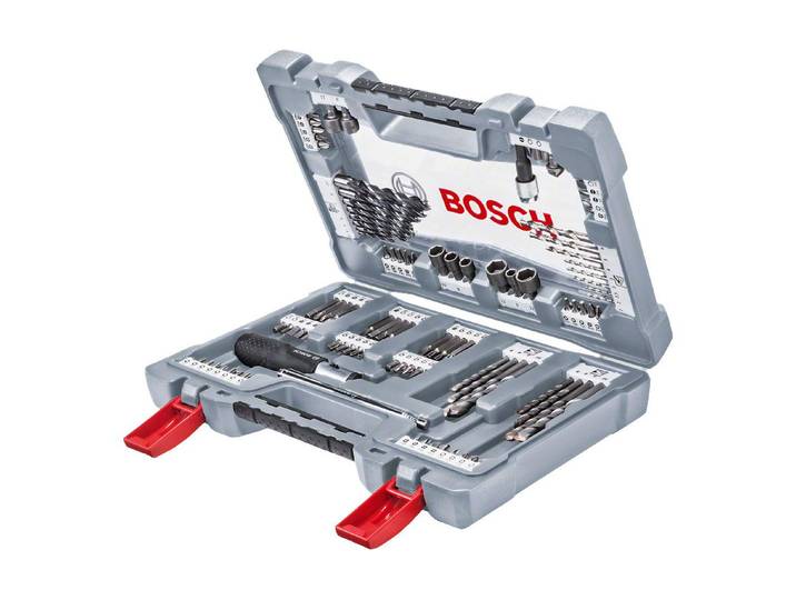 Bohrer- und Bit-Set BOSCH Premium X-Line , silber, Bohrer, Bohrer- und Bit-Set