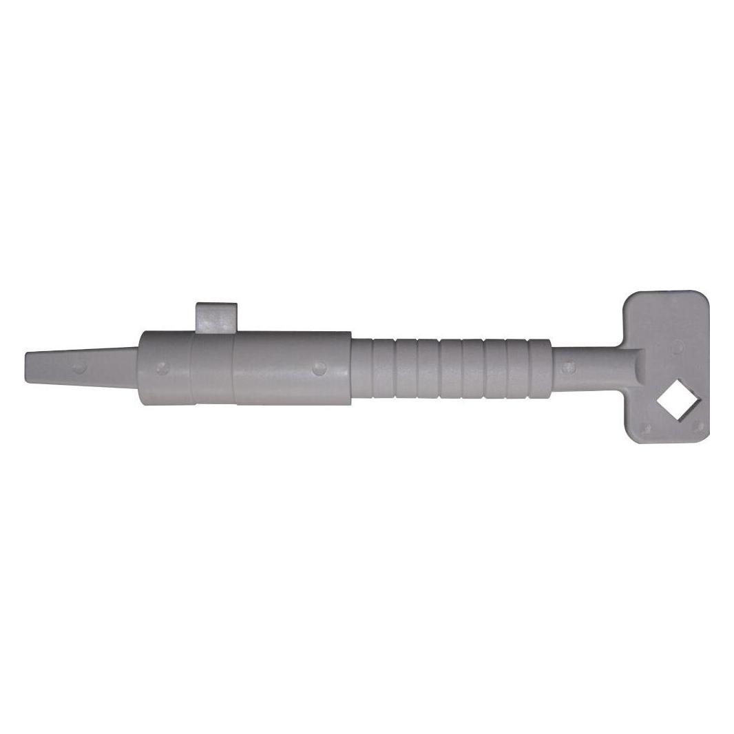 Abus B8 - 1-Zylinder Kunststoff, Weiss (Profildoppelzylinder) (03884 6)