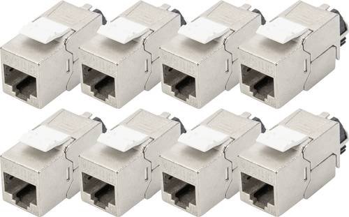 Digitus DN-93617-8 RJ45-Einbaumodul Keystone CAT 6a 8St.