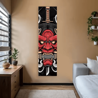 Uplift Curations Japanese Wave Tapestry Red Sun Wall Hanging Aesthetic Ocean Landscape Decor For Bedroom Living Room bu 4