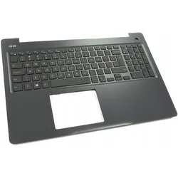 Dell Keyboard, USB, English - (Eng. Int., Kabelgebunden), Tastatur, Schwarz
