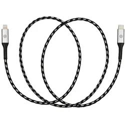 Volkswagen Anschlusskabel USB-C auf Apple Lightning Premium 100 cm 000051446CC