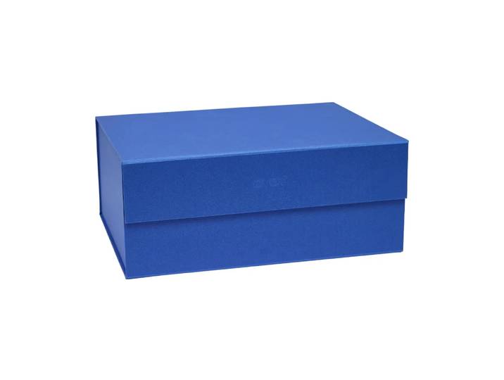 OYOY Boîte de rangement Hako A4 Optic Blue