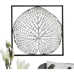 GILDE Wandrelief Leaf - mehrfarbig