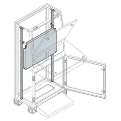 ABB IS2-EA1081 IS2 Teilmontageplatte, H=100mm, B=800mm