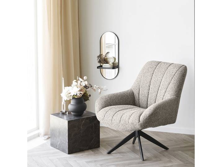 House Nordic Fauteuil Grandola - Grijs Draaibaar