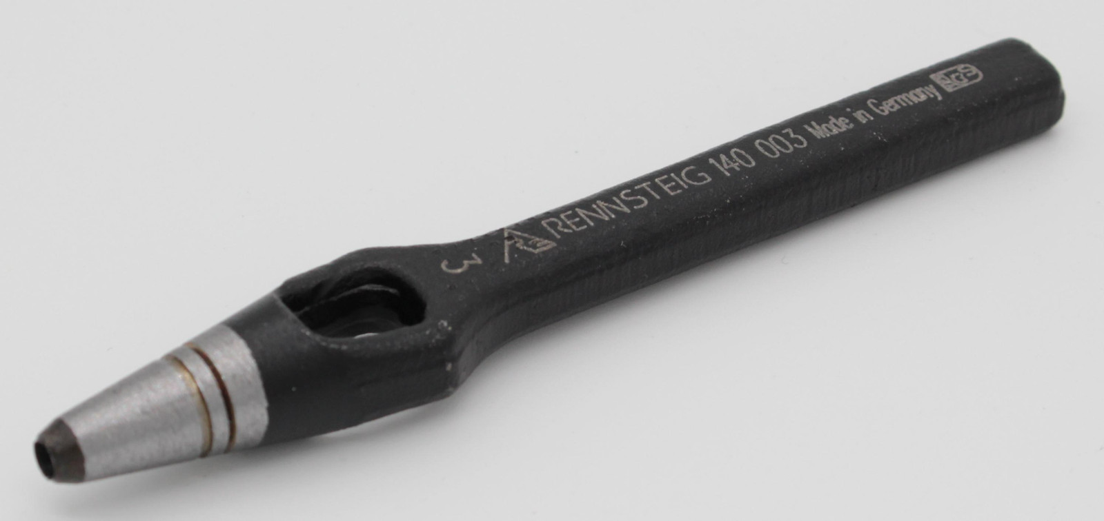 Rennsteig pons, zwart, Ø 3 mm (1/8 inch)