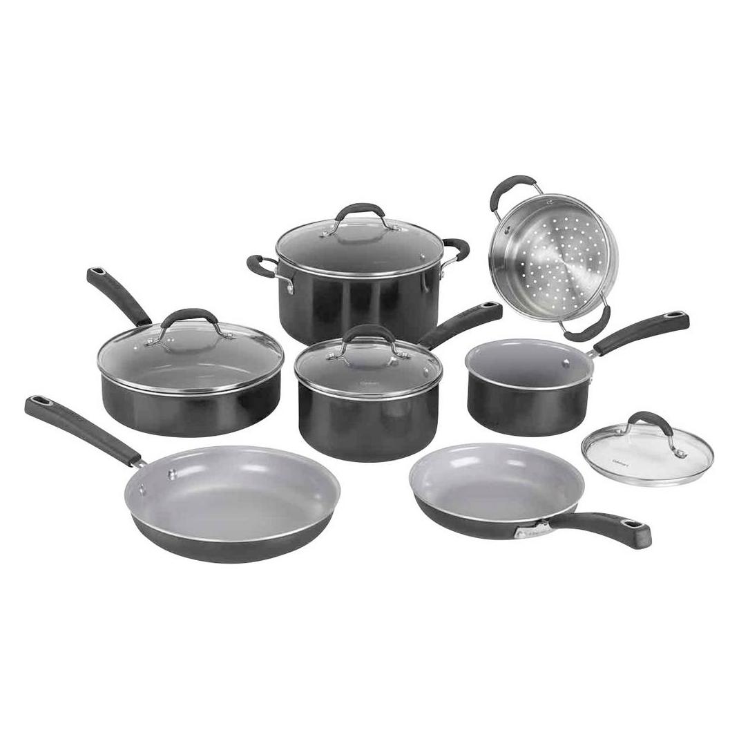 Cuisinart Ceramica XT 11-Piece Cookware Set (54C11BKEU)