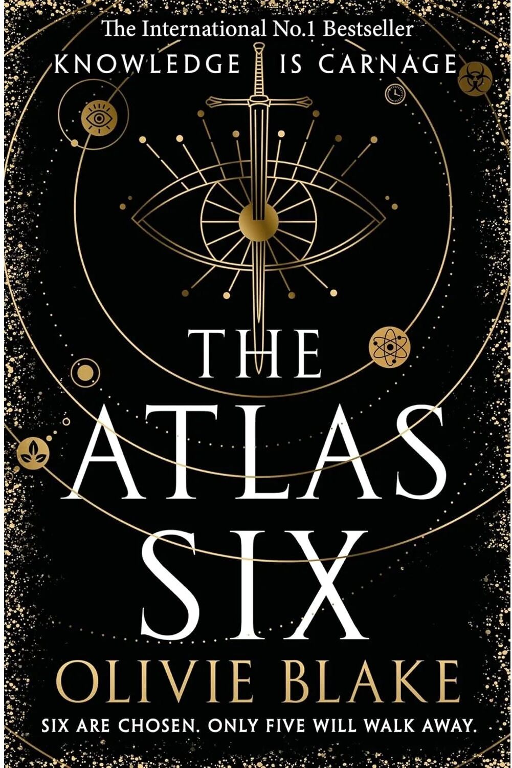 Pan Macmillan The Atlas Six by Olivie Blake - Book 1 of the Atlas Series - Paperback Dark Academia Fantasy - TikTok Sensation & NYT Bestseller