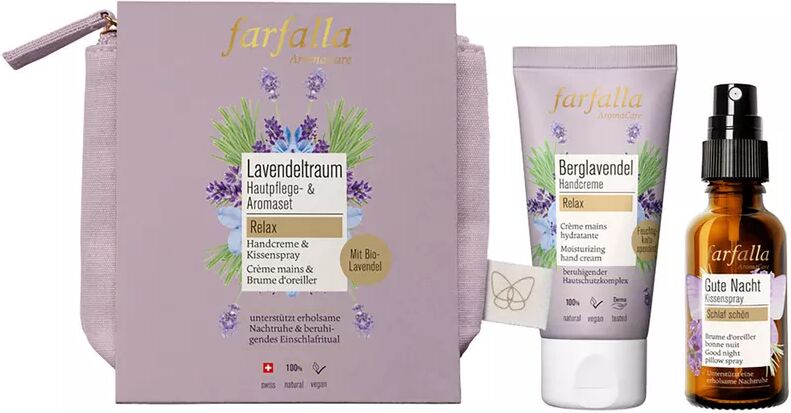 farfalla - LavendeltraumHautpflege-&Aromaset, Set