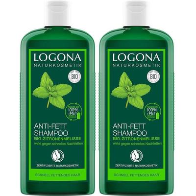 Anti-Fett Shampoo Bio-Zitronenmelisse 2x 2x250 ml