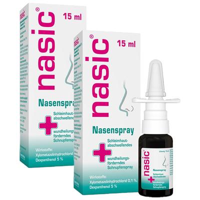 Klosterfrau Doppelpack Nasic 2x15 ml Nasenspray