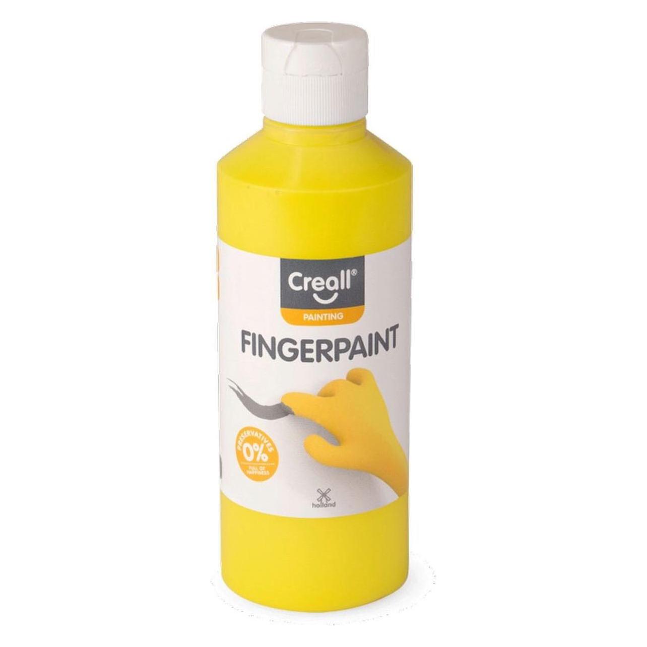 Creall Fingerfarbe, konservierungsmittelfrei, Gelb - 250 ml (250 ml) (70632832)