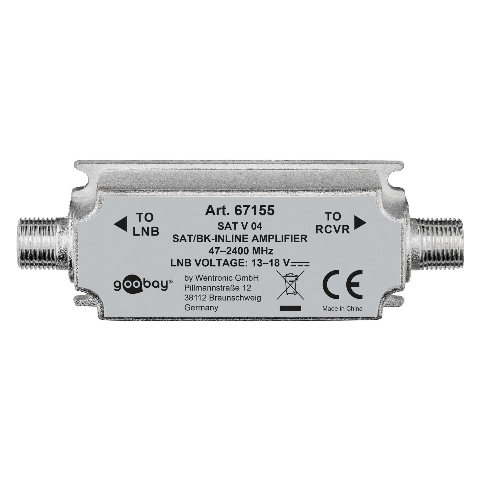 Goobay SAT/BK-Antennenverstärker 47 MHz - 2400 MHz (67155)