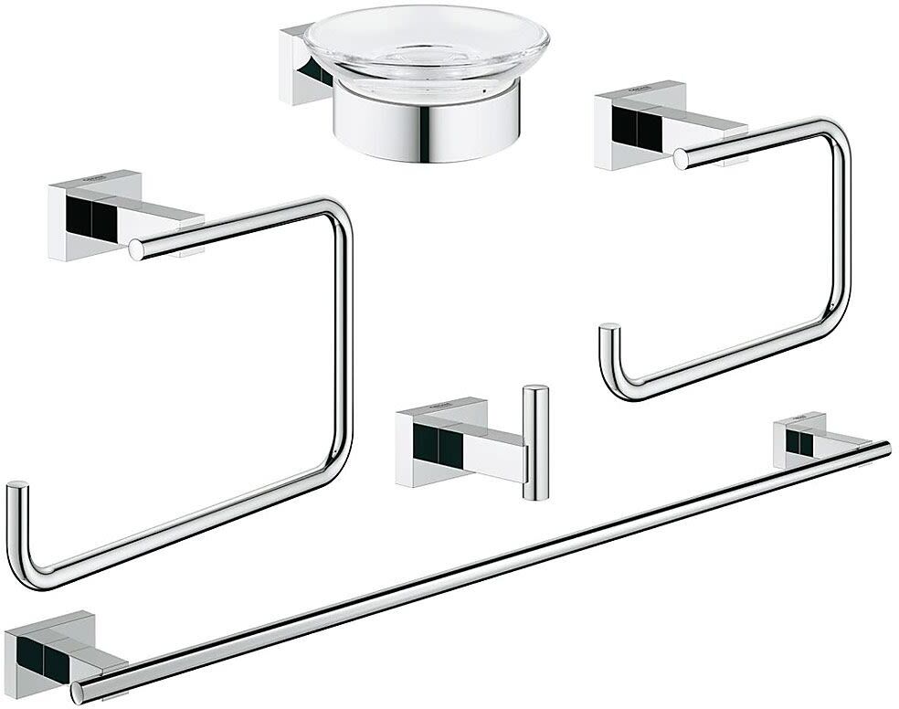 Grohe Essentials Cube Bad-Set 5 in 1