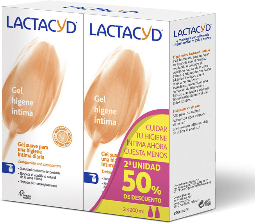 Lactacyd Gel Intimo cofanetto 2 x 200 ml
