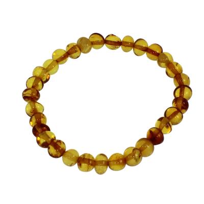 Armband OSTSEE-SCHMUCK "Ostsee-Schmuck Armband Tracy Armband Tracy", braun, Armbänder, Damen, 19cm, Bernstein, Armband