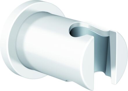 Grohe Rainshower support de douche mural 27074LS0 blanc lune, rosace ronde