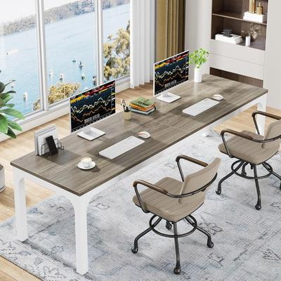 OEM "78.7"" Extra Long Computer Desk/Table, Work Desk, Double Workstation Desk for Home Office"