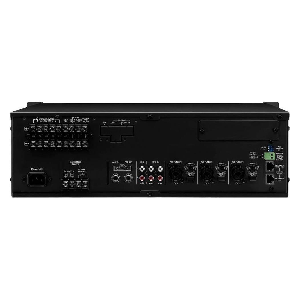 Monacor ELA-Verstärker PA-1240 240 W 5-Zonen (Verstärker) (PA-1240)