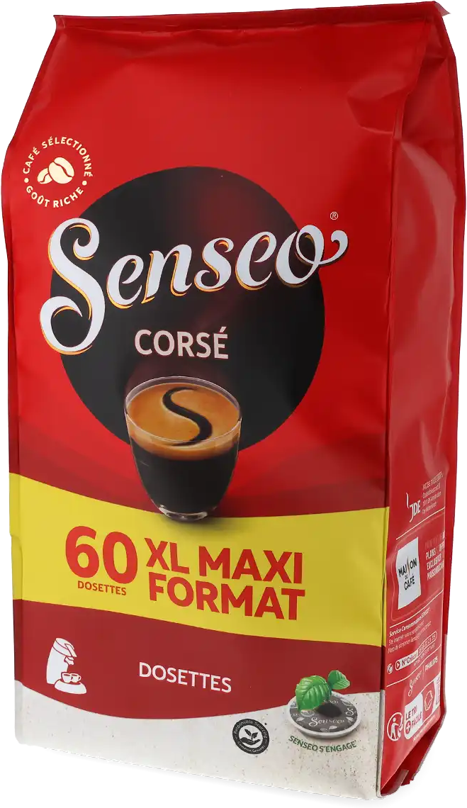 Senseo   Corsé - 60 Dosettes de café pour Senseo - Americano