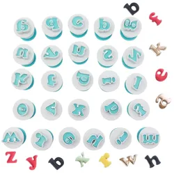 Ausstechformen mit Stempel: Alphabet, kleine Buchstaben