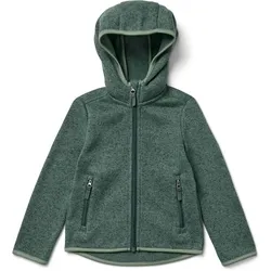Tchibo - Kinder-Strickfleecejacke - Baby - Gr. 86/92 - dunkelgrün