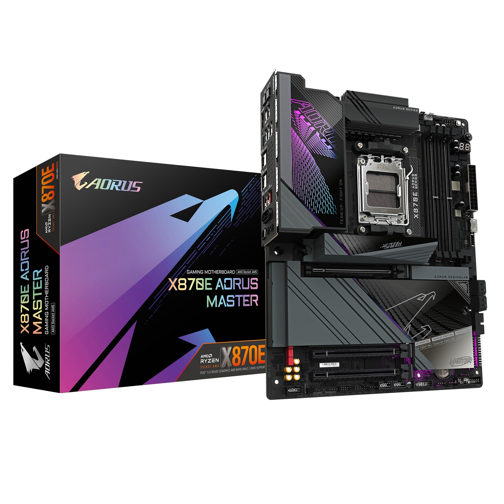 GIGABYTE X870E AORUS MASTER ATX Mainboard - Sockel AM5