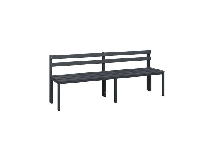 Garderobenbank C+P Solid Anthrazit Neu