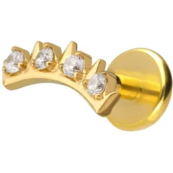Titan Labret mit Push Fit KRONE