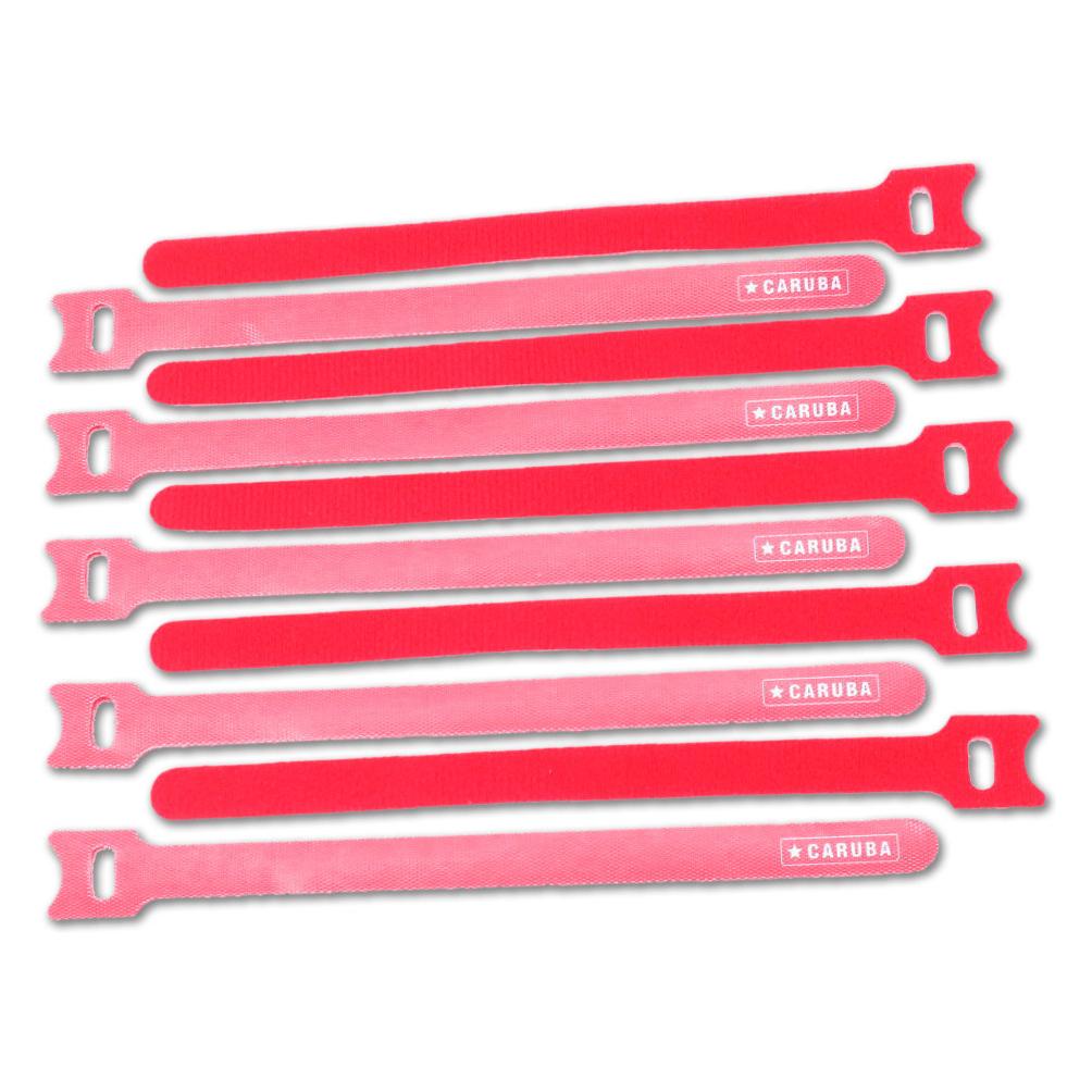 Caruba Fast Fixer S Pro 1 Rot (10 Stück) (Kunststoffkabelbinder, 200 mm, 10 Stk.) (22736029)