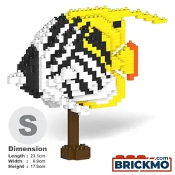 JEKCA Bricks Threadfin Butterflyfish 01 ST19TRF09