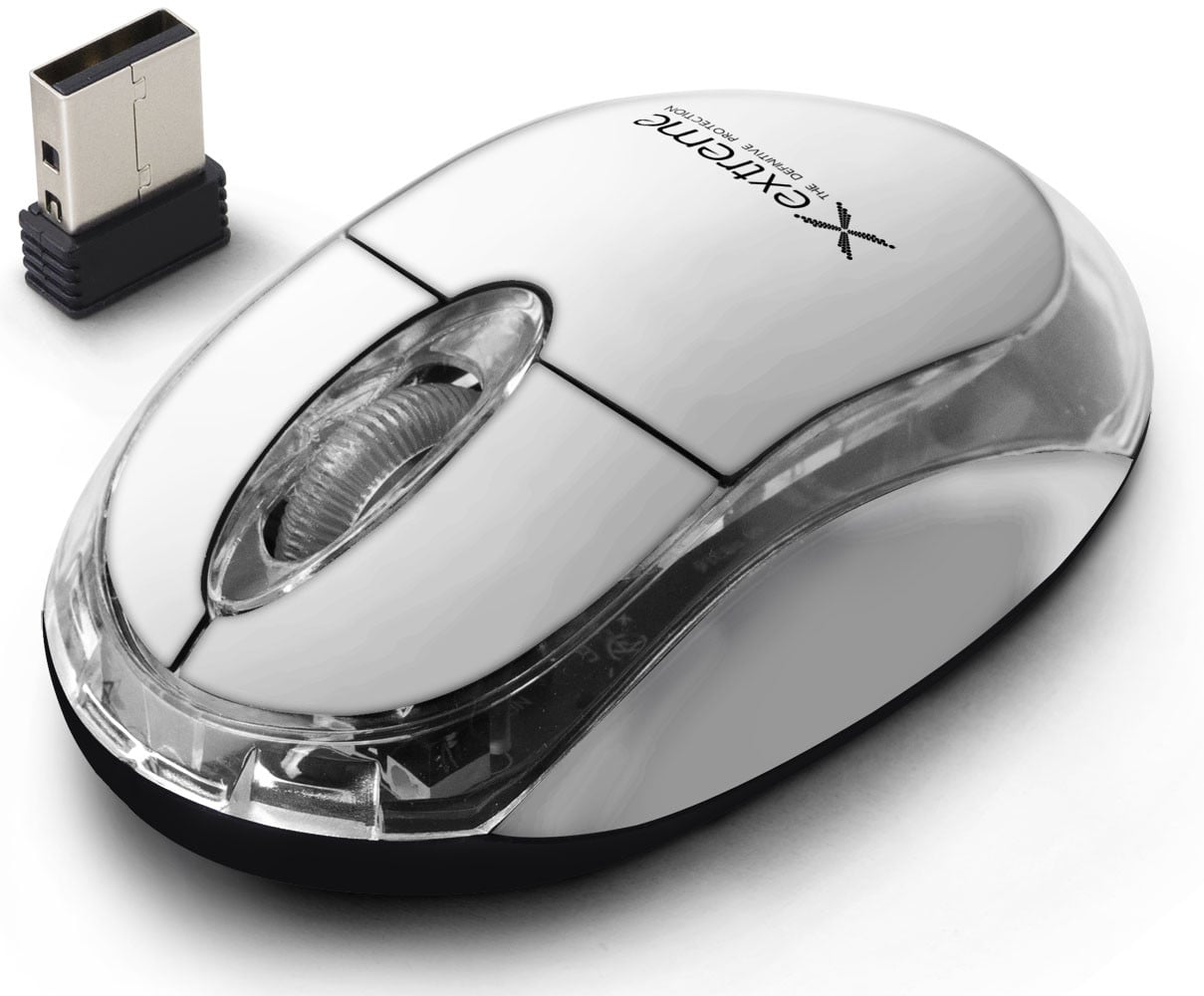 Extreme draadloze 2,4 GHz optische muis Harrier wit