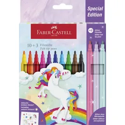 FABER-CASTELL Einhorn Filzstifte Mehrfarbig 3.0 mm