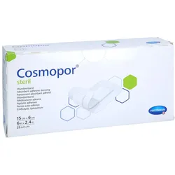 Cosmopor Steril Wundverband 6x15 cm 25 St