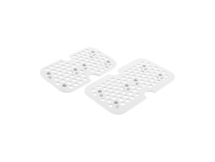 Zwilling Égouttoir Zwilling pour boîtes sous vide M/L, lot de 2 Blanc