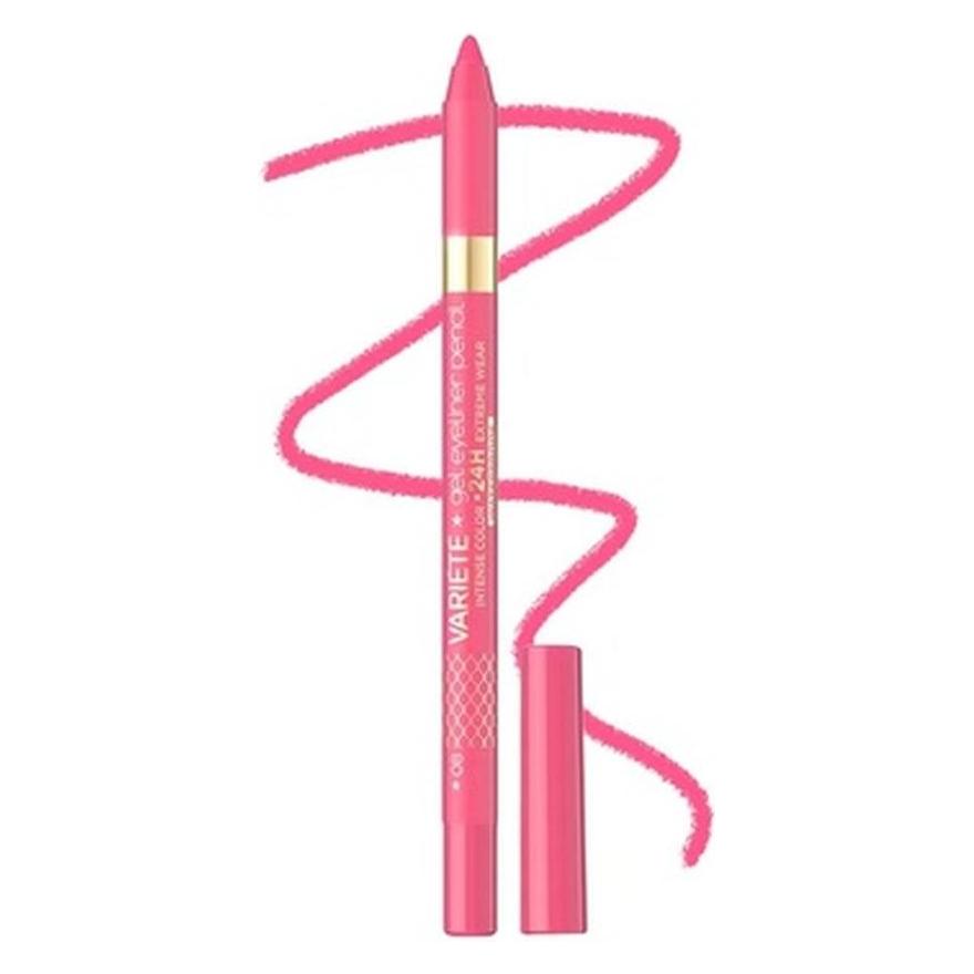 Eveline Variete Gel Eyeliner 09 Pink (09 Rosa) (5903416052531)