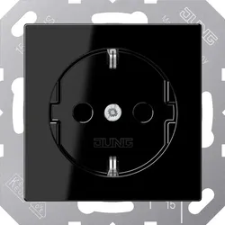 Jung SCHUKO-Steckdose A 1520 BFKI SW A1520BFKISW
