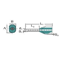 Weidmüller 9004920000 Zwillings-Aderendhülse 1.5 mm² Teilisoliert Rot 500 St.