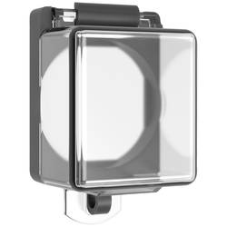 BACO LWA0226 224188 Schutzhaube absperrbar Schwarz, Transparent 1 St. Piece