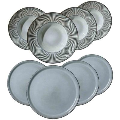 Ritzenhoff & Breker Salerno Pizza & Pasta Set 8-teilig