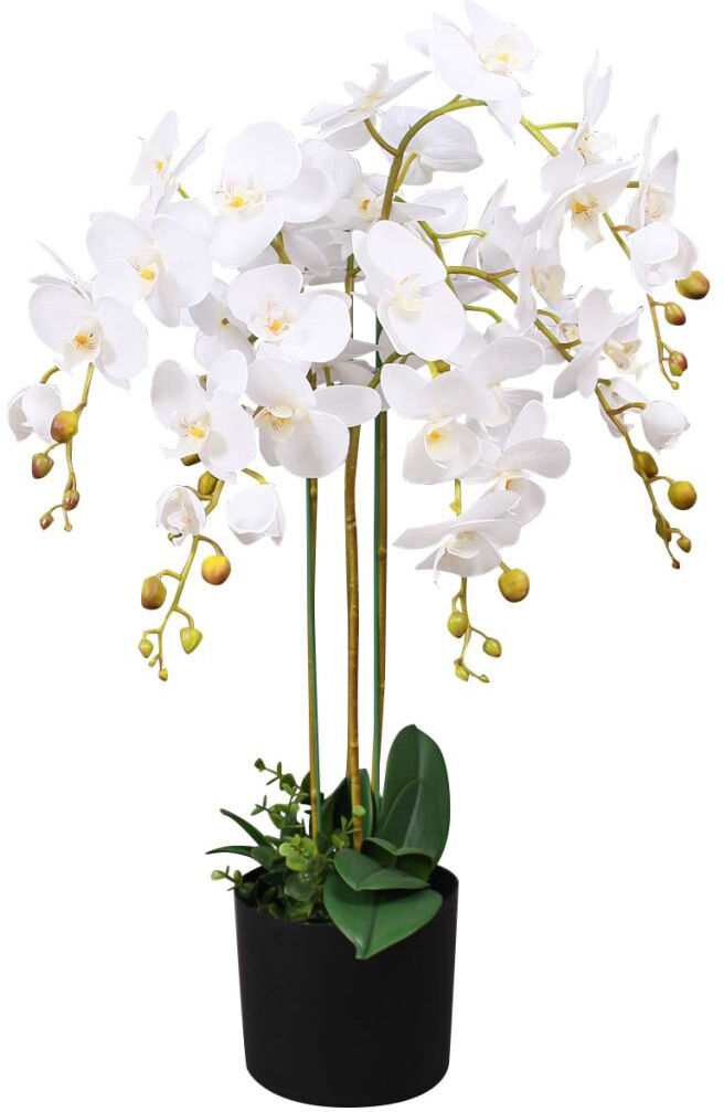 Bay Isle Home Faux Plant in Plastic Pot White 75cm