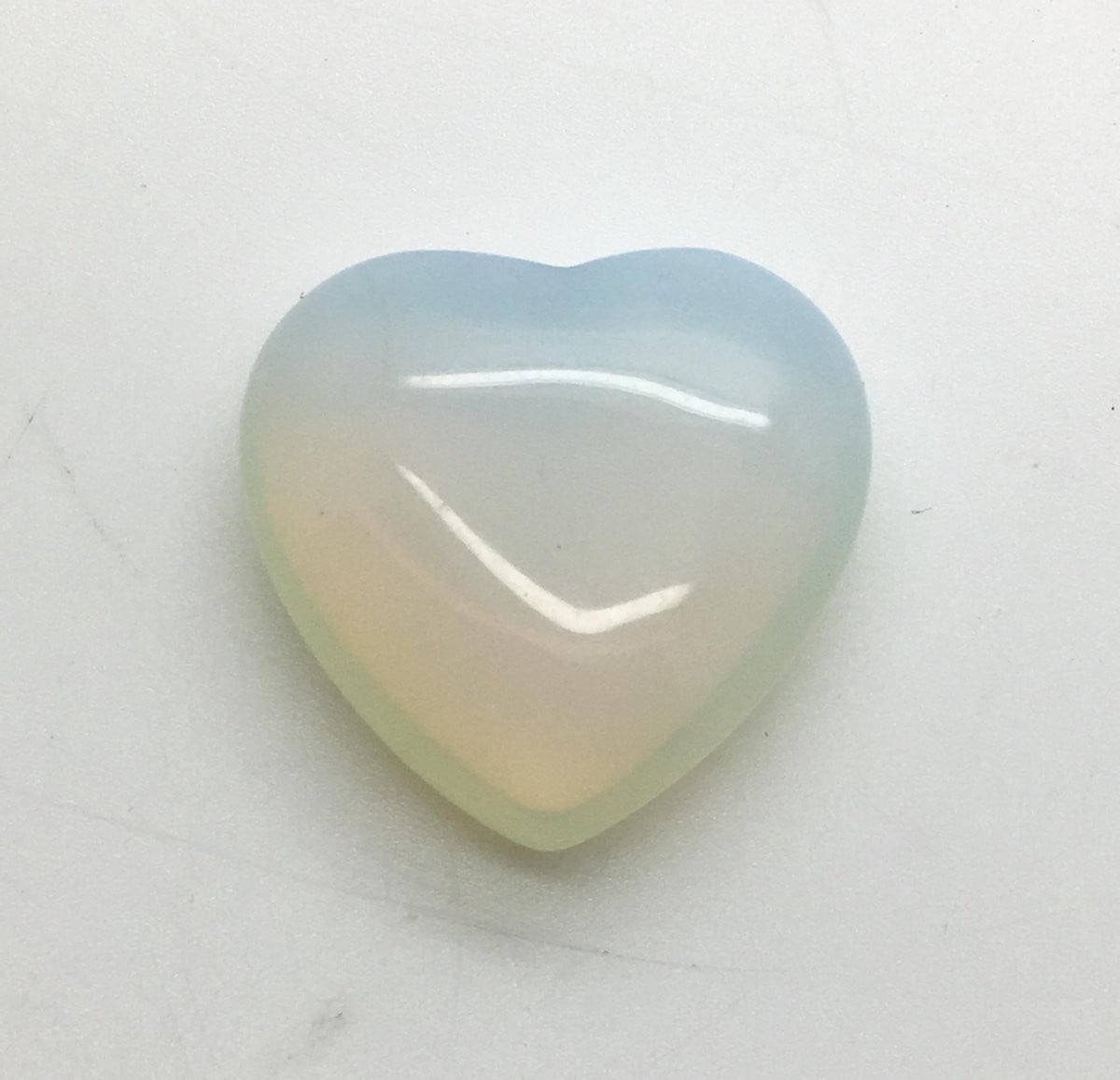 Vandaar Edelstenen Opaliet hart 3 cm