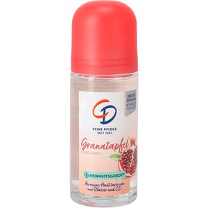 CD-Körperpflege Deodorant Granatapfel, Roller, unisex, 48h Schutz, ohne Aluminium, 50 ml
