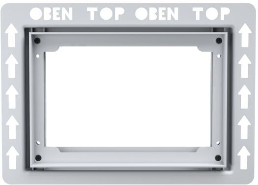 Mepa Einbaurahmen Typ I 421900 weiß